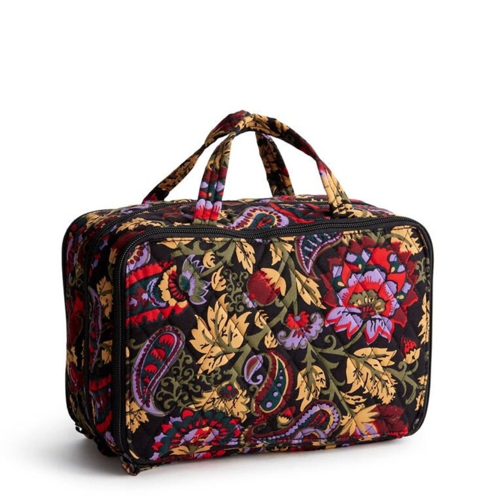 Vera Bradley Ultimate Travel Case Midnight Garden Paisley New With Tag